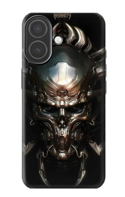 S1027 Hardcore Metal Skull Case For iPhone 17