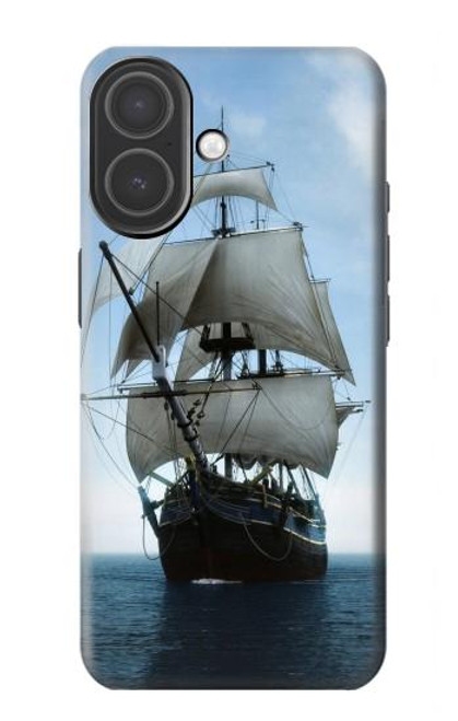 S1096 Sailing Ship in an Ocean Case For iPhone 17