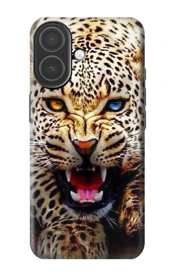 S1932 Blue Eyed Leopard Case For iPhone 17