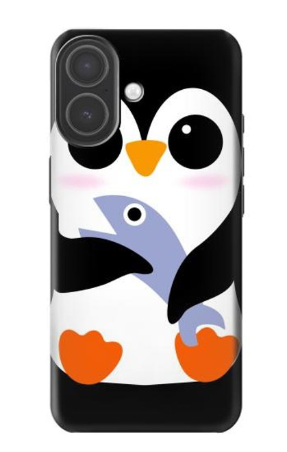 S2631 Cute Baby Penguin Case For iPhone 17