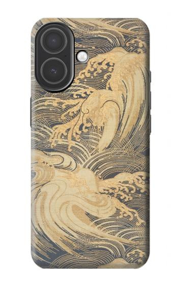 S2680 Japan Art Obi With Stylized Waves Case For iPhone 17