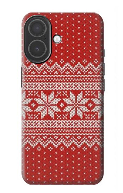 S3384 Winter Seamless Knitting Pattern Case For iPhone 17