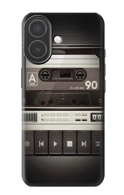 S3501 Vintage Cassette Player Case For iPhone 17