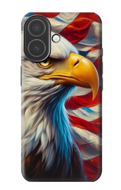 S3967 Bald Eagle American Flag Case For iPhone 17
