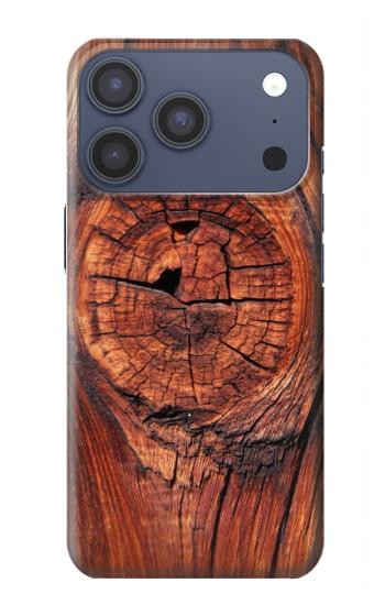 S0603 Wood Graphic Printed Case For iPhone 17 Pro, 18 Pro