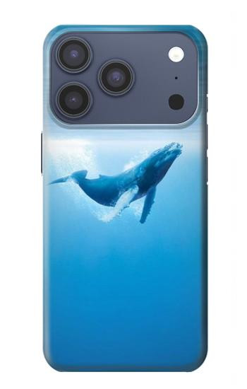 S0843 Blue Whale Case For iPhone 17 Pro, 18 Pro