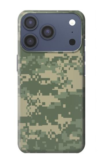 S2173 Digital Camo Camouflage Graphic Printed Case For iPhone 17 Pro