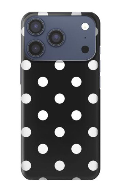 S2299 Black Polka Dots Case For iPhone 17 Pro