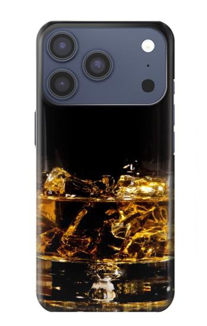 S2742 Ice Whiskey Whisky Glass Case For iPhone 17 Pro