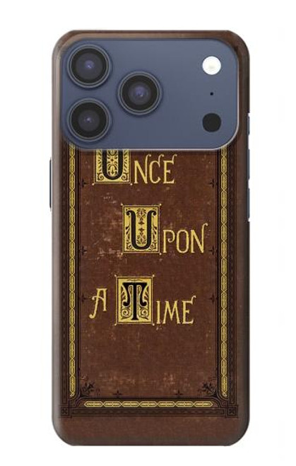 S2824 Once Upon a Time Book Cover Case For iPhone 17 Pro