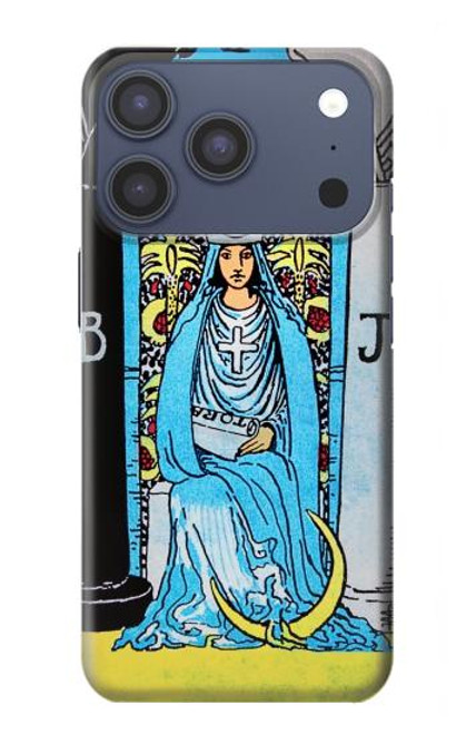 S2837 The High Priestess Vintage Tarot Card Case For iPhone 17 Pro