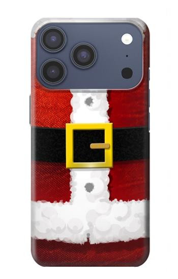 S2846 Christmas Santa Red Suit Case For iPhone 17 Pro, 18 Pro