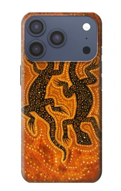 S2901 Lizard Aboriginal Art Case For iPhone 17 Pro