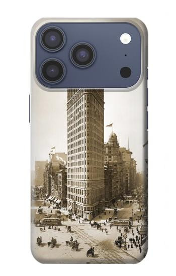 S3046 Old New York Flatiron Building Case For iPhone 17 Pro, 18 Pro
