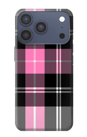 S3091 Pink Plaid Pattern Case For iPhone 17 Pro, 18 Pro