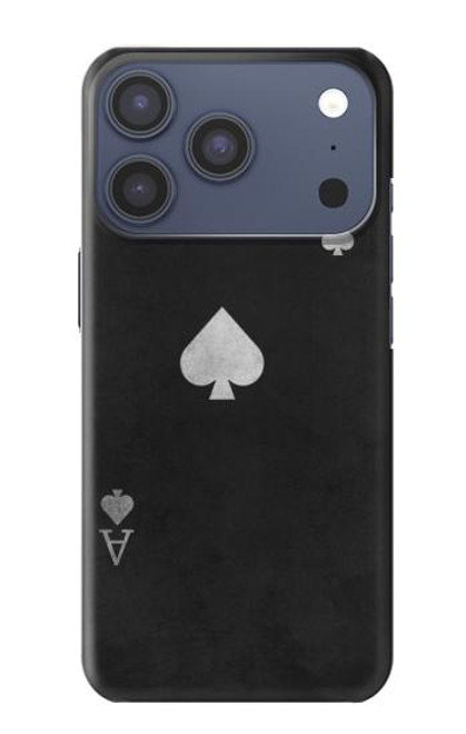 S3152 Black Ace of Spade Case For iPhone 17 Pro