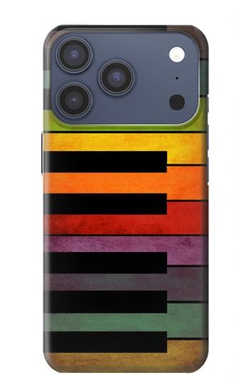 S3451 Colorful Piano Case For iPhone 17 Pro, 18 Pro