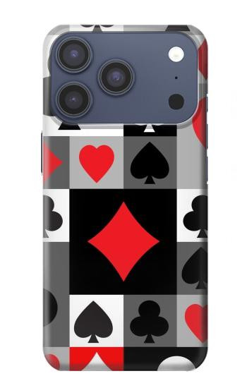 S3463 Poker Card Suit Case For iPhone 17 Pro, 18 Pro