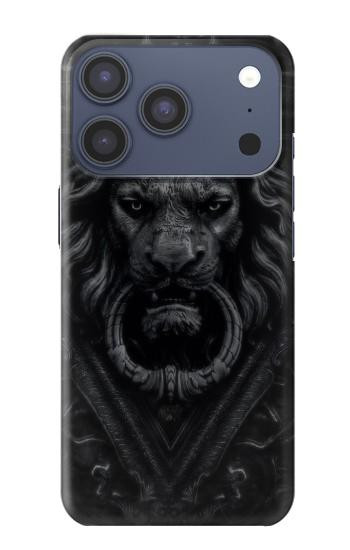 S3619 Dark Gothic Lion Case For iPhone 17 Pro, 18 Pro