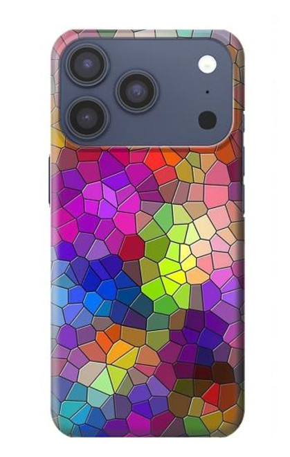 S3677 Colorful Brick Mosaics Case For iPhone 17 Pro