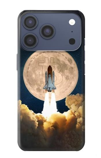 S3859 Bitcoin to the Moon Case For iPhone 17 Pro, 18 Pro