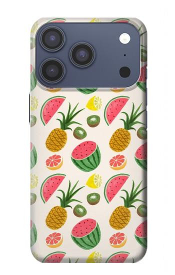 S3883 Fruit Pattern Case For iPhone 17 Pro, 18 Pro