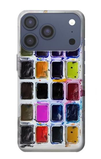 S3956 Watercolor Palette Box Graphic Case For iPhone 17 Pro, 18 Pro