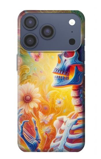 S3976 Colorful Skeleton Case For iPhone 17 Pro, 18 Pro