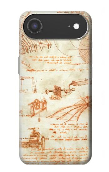 S0566 Technical Drawing Da Vinci Case For iPhone Air