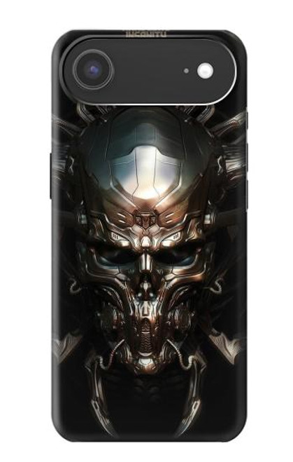 S1027 Hardcore Metal Skull Case For iPhone Air