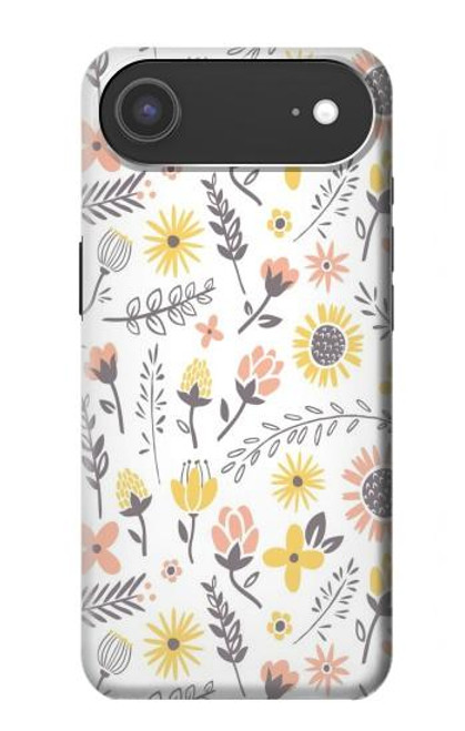 S2354 Pastel Flowers Pattern Case For iPhone Air