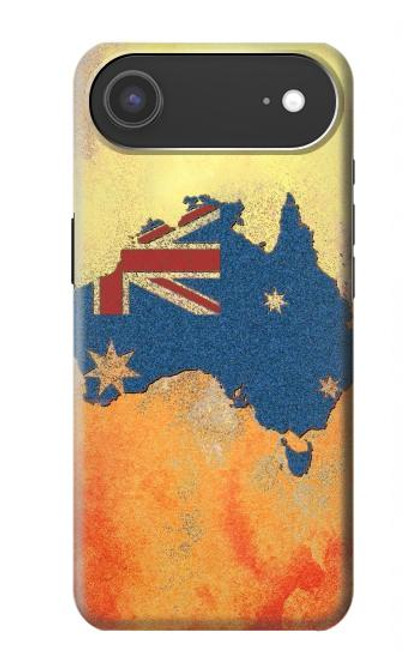 S2494 Australia Flag Map Rock Texture Case For iPhone Air