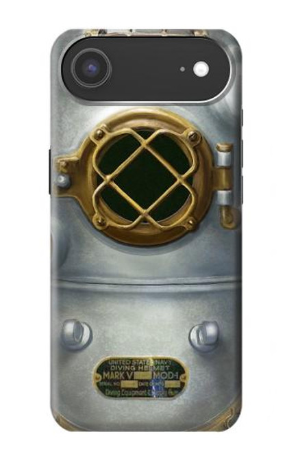 S2646 Vintage Deep Sea Diver Helmet Case For iPhone Air
