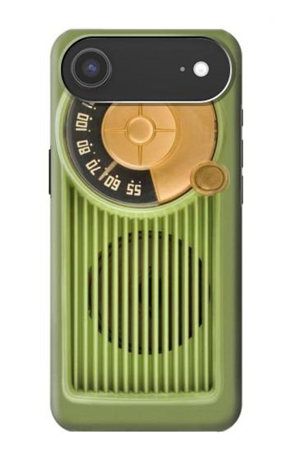S2656 Vintage Bakelite Radio Green Case For iPhone Air