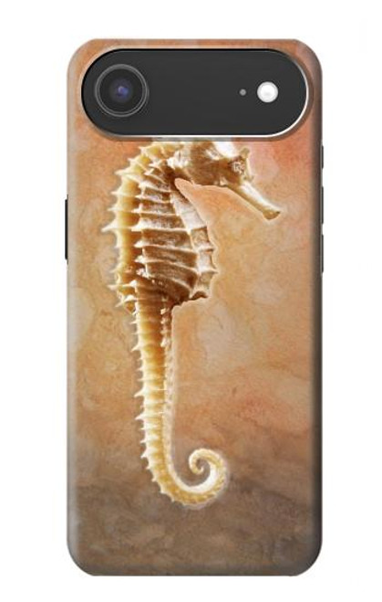 S2674 Seahorse Skeleton Fossil Case For iPhone Air