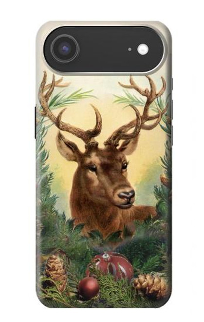 S2841 Vintage Reindeer Christmas Case For iPhone Air