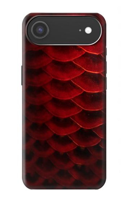 S2879 Red Arowana Fish Scale Case For iPhone Air