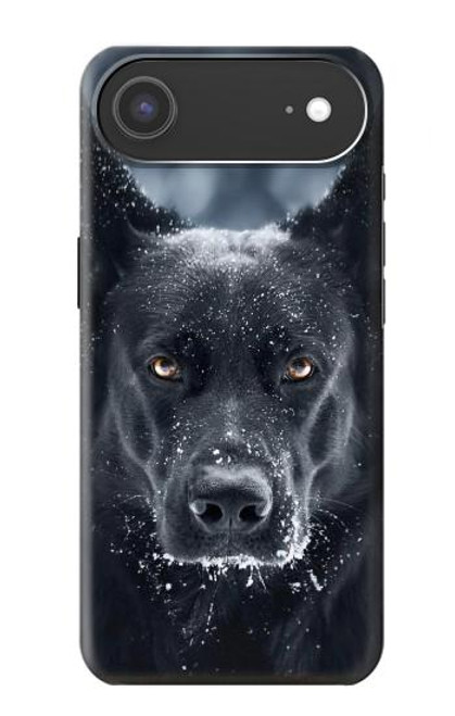 S3168 German Shepherd Black Dog Case For iPhone Air