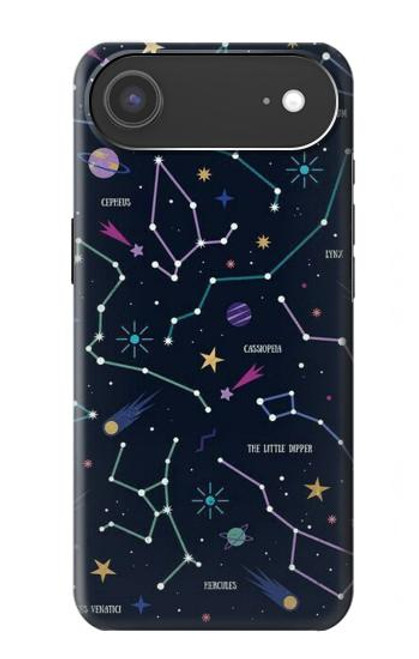S3220 Star Map Zodiac Constellations Case For iPhone Air