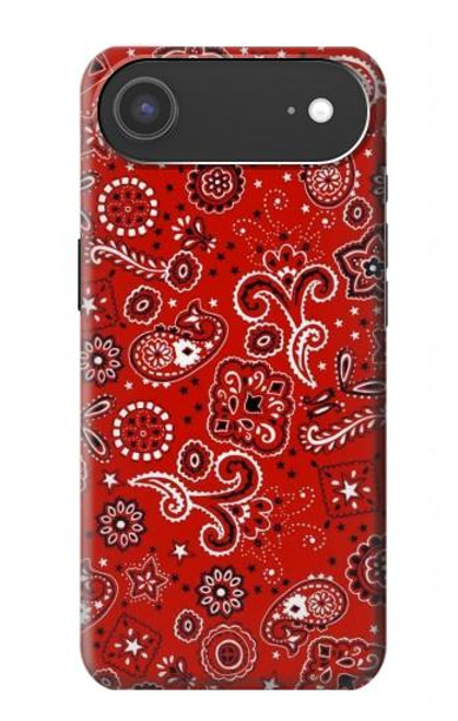 S3354 Red Classic Bandana Case For iPhone Air