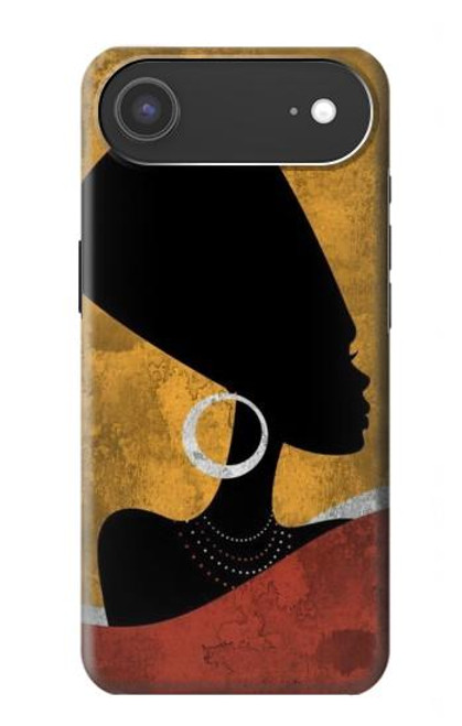 S3453 African Queen Nefertiti Silhouette Case For iPhone Air