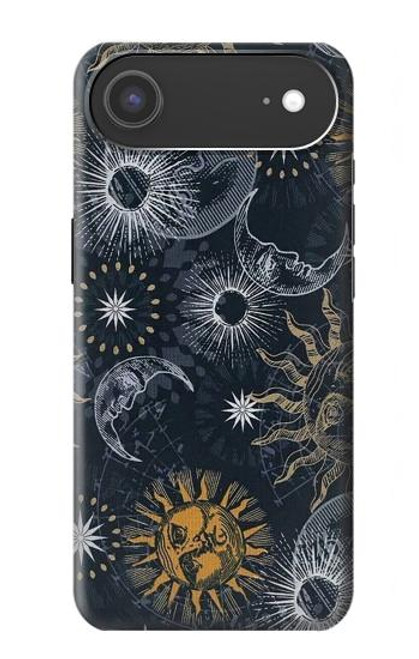 S3702 Moon and Sun Case For iPhone Air