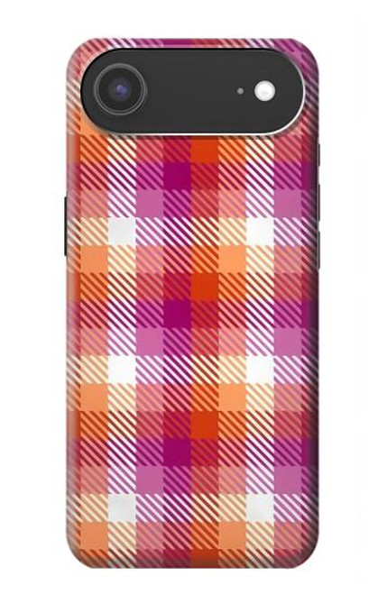 S3941 LGBT Lesbian Pride Flag Plaid Case For iPhone Air