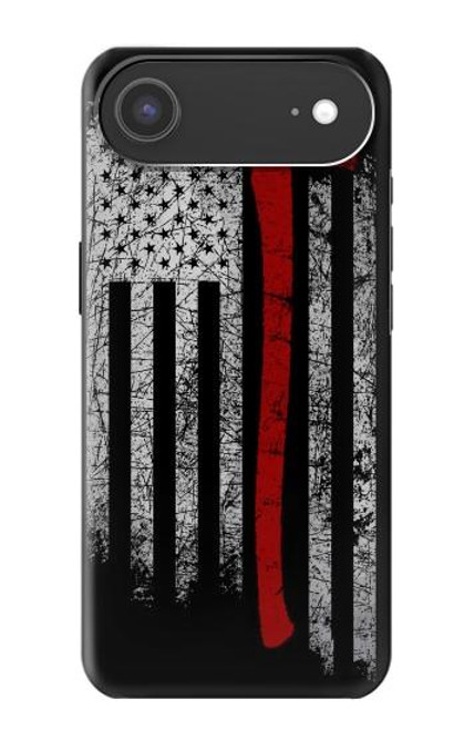 S3958 Firefighter Axe Flag Case For iPhone Air