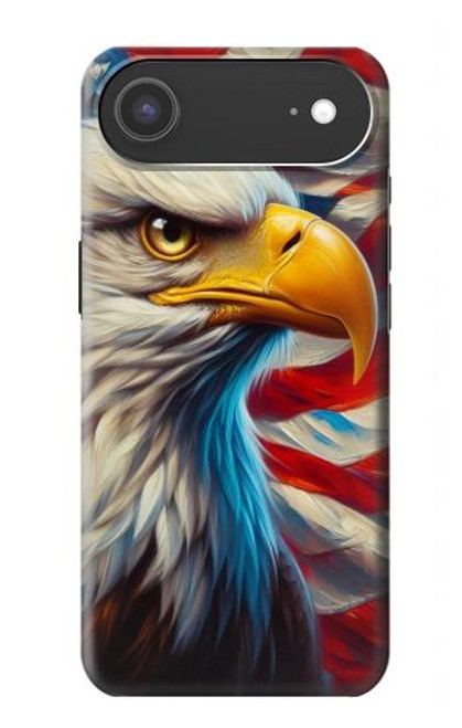 S3967 Bald Eagle American Flag Case For iPhone Air
