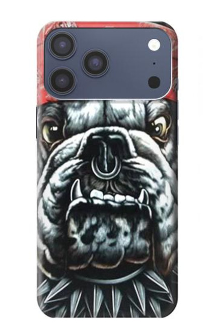 S0100 Bulldog American Football Case For iPhone 17 Pro Max