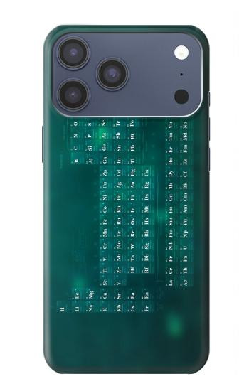 S0846 Chemistry Periodic Table Case For iPhone 17 Pro Max, 18 Pro Max