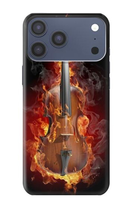 S0864 Fire Violin Case For iPhone 17 Pro Max