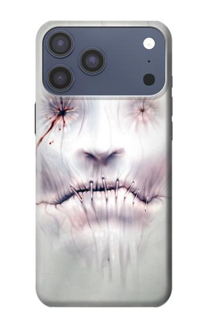 S0884 Horror Face Case For iPhone 17 Pro Max
