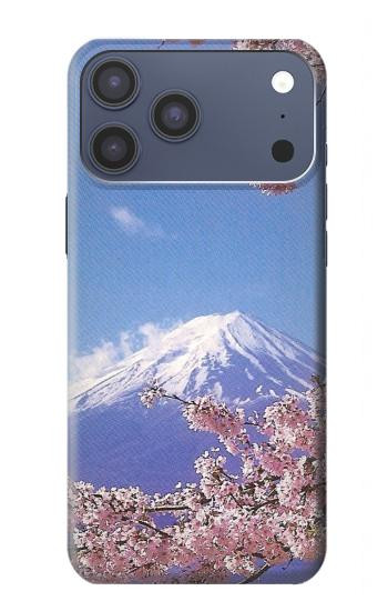 S1060 Mount Fuji Sakura Cherry Blossom Case For iPhone 17 Pro Max, 18 Pro Max